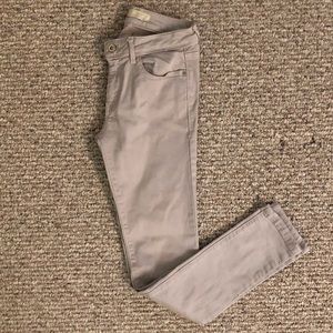 Zara Women’s Beige Ankle Jeans Low Cut & Skinny